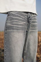 Graphite Blue – Straight Fit Jeans