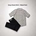 Classic Check Shirt & Pant Combo