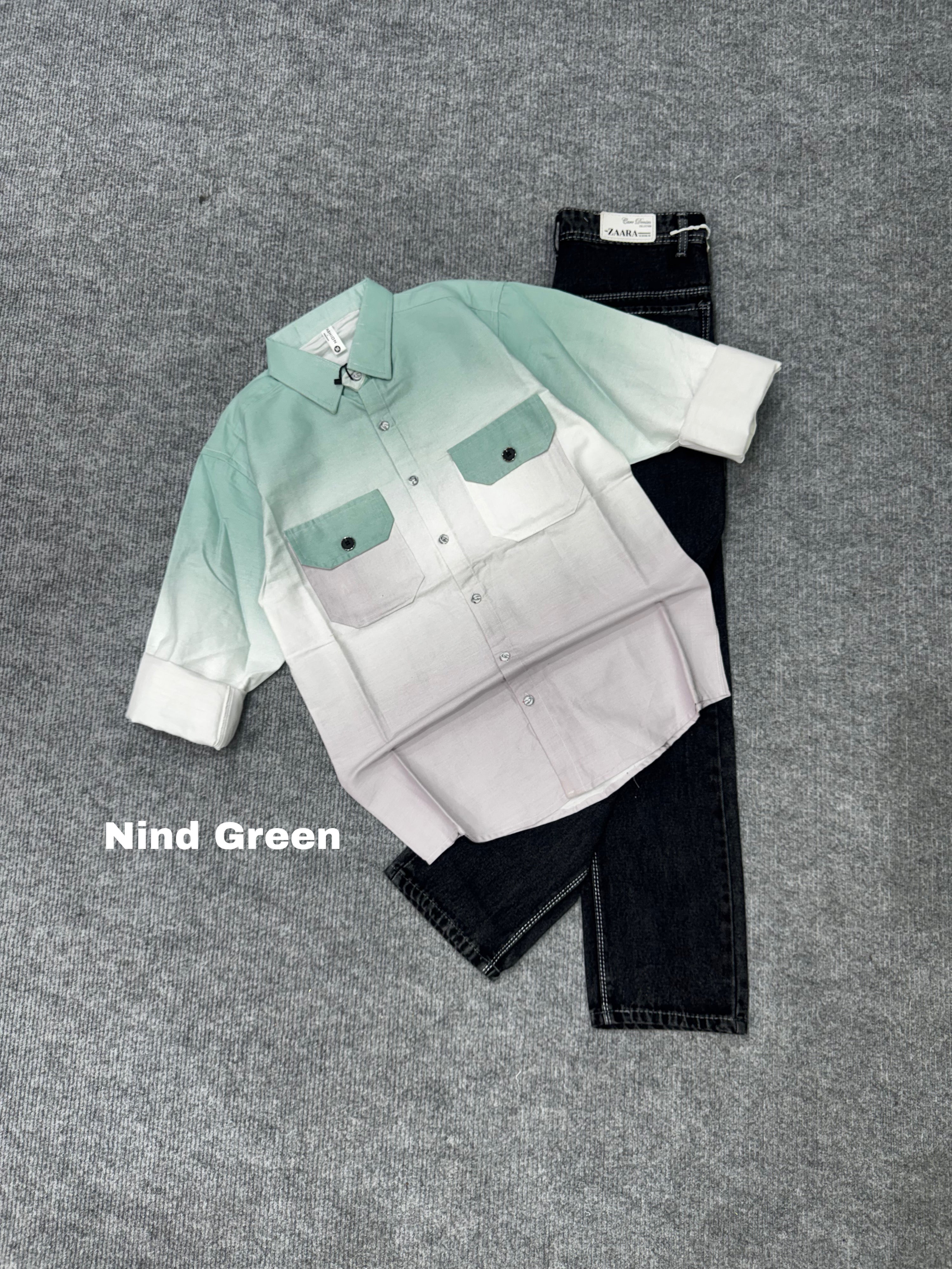 Fusion Fade Shirt & Denim Combo