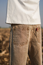 Earth Tone - Straight Fit Jeans