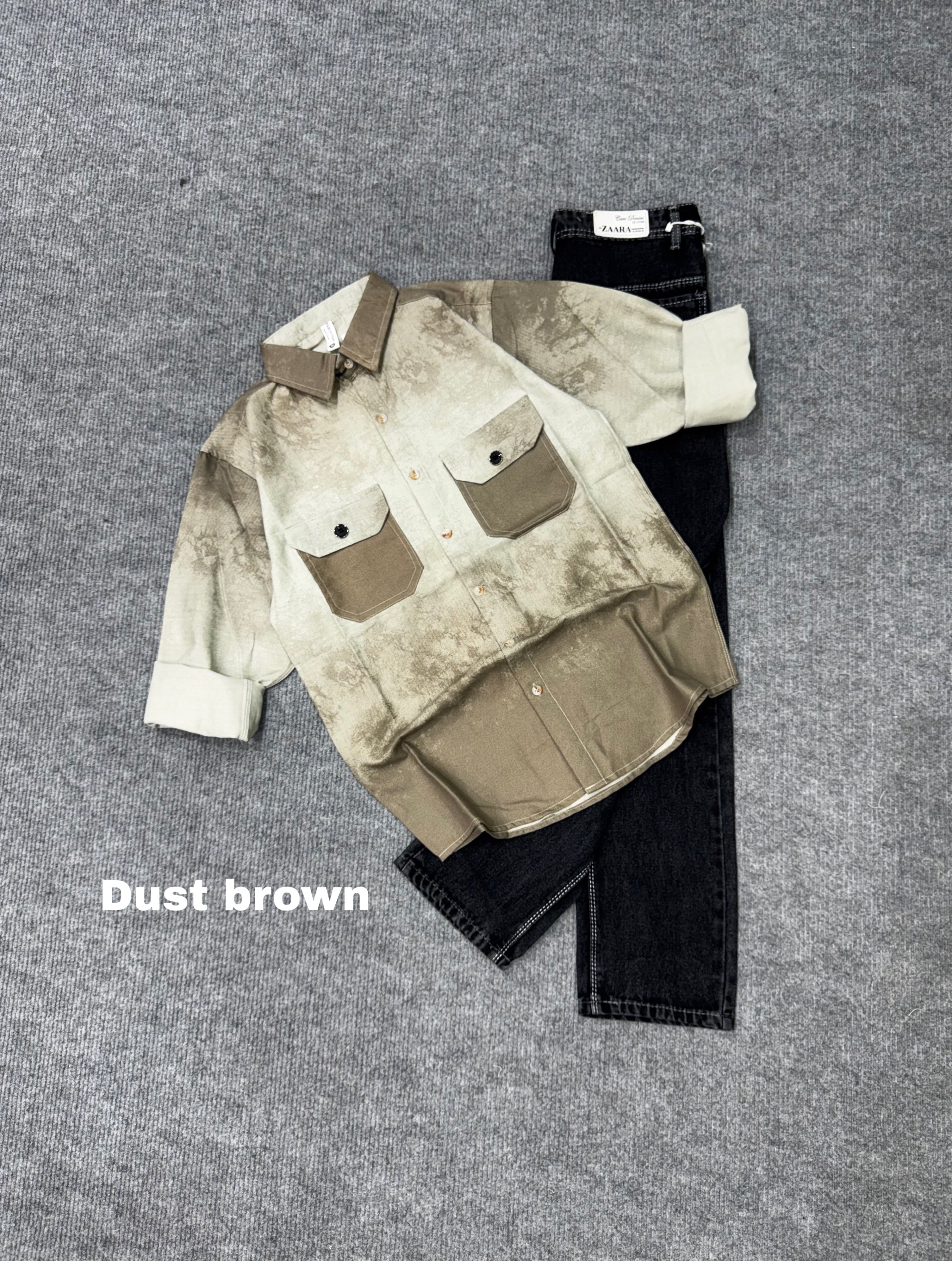 Fusion Fade Shirt & Denim Combo