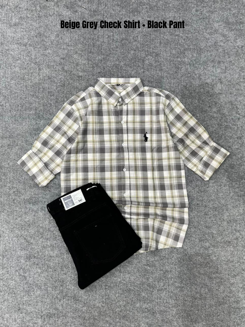 Heritage Check Shirt Combo