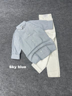 Striped Shirts / White Pant combo