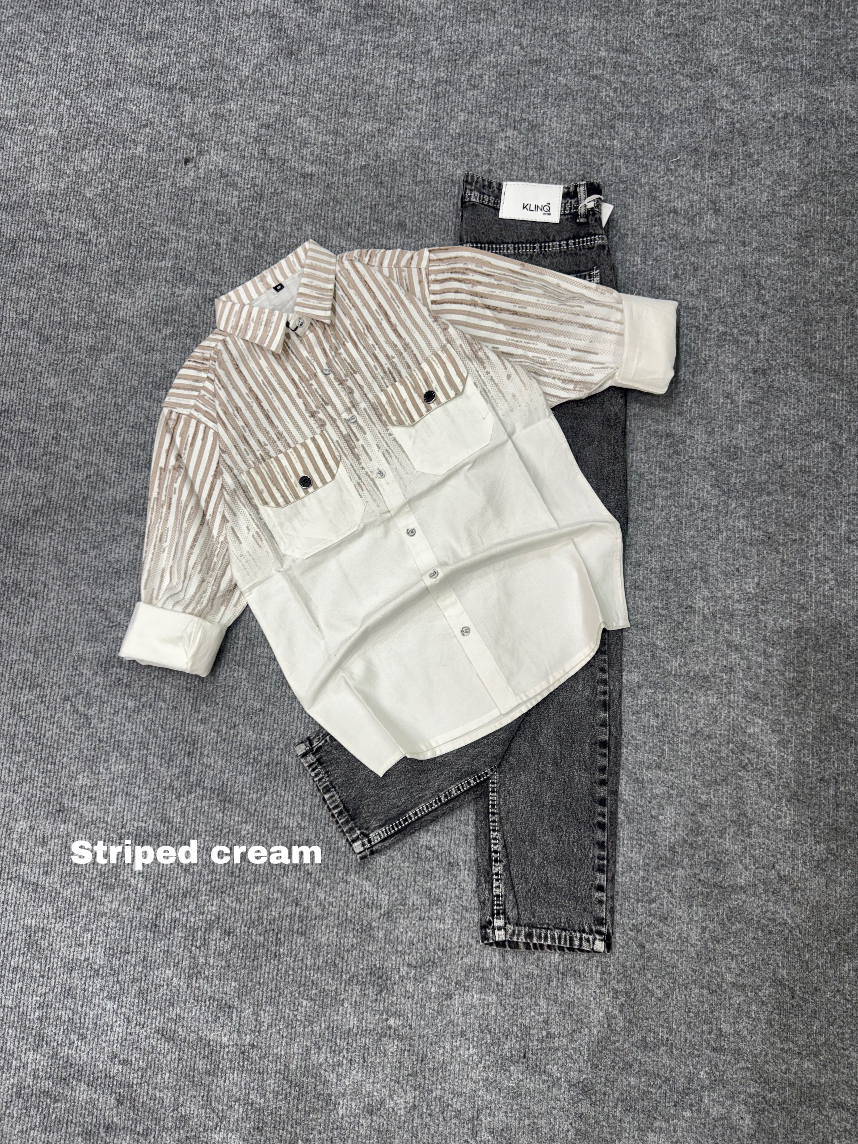 Fusion Fade Shirt-ii  & Denim Combo