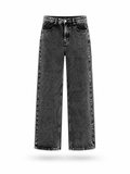 Phantom Wide Leg Jeans – Charcoal Wash