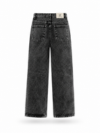 Phantom Wide Leg Jeans – Charcoal Wash