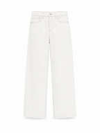 Ivory Monarch Wide Leg Jeans
