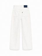Ivory Monarch Wide Leg Jeans