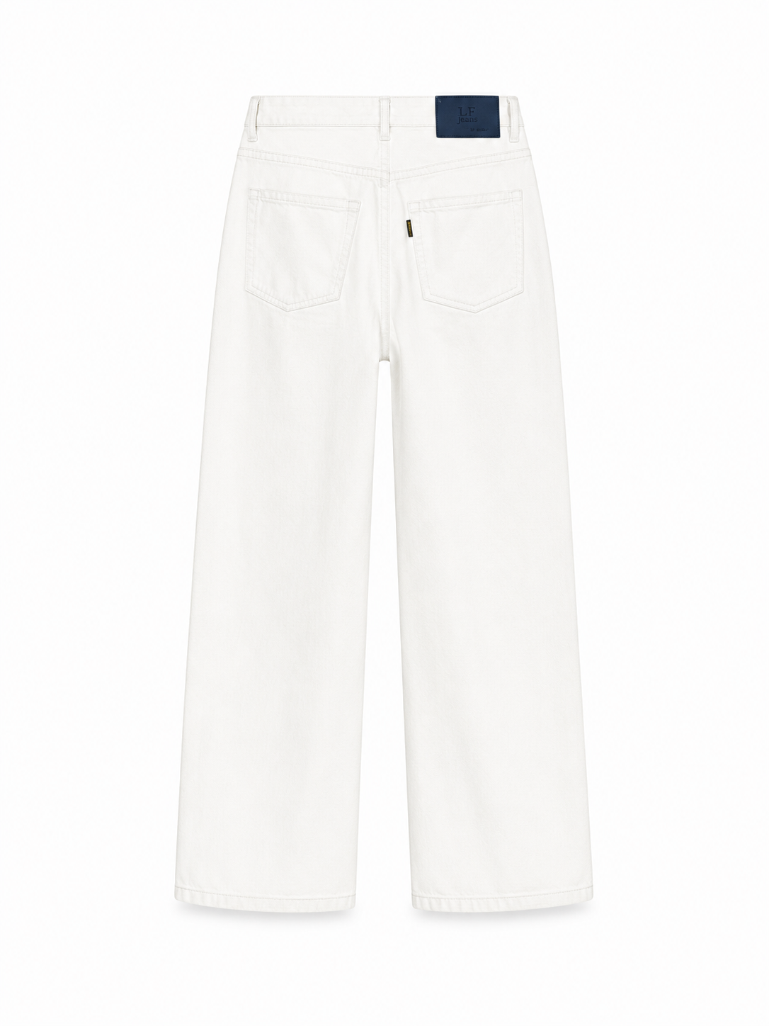 Ivory Monarch Wide Leg Jeans