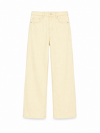 Buttercream Wide Leg Jeans