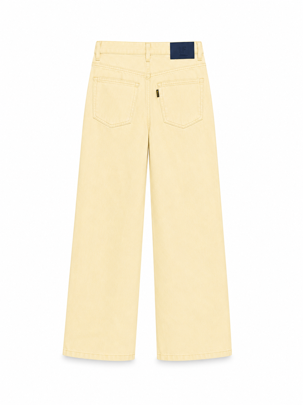Buttercream Wide Leg Jeans