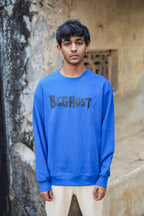 Azure Calm Combo  (Blue sweatshirt + beige pants)