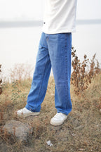 Blue Horizon Wide Fit Jeans