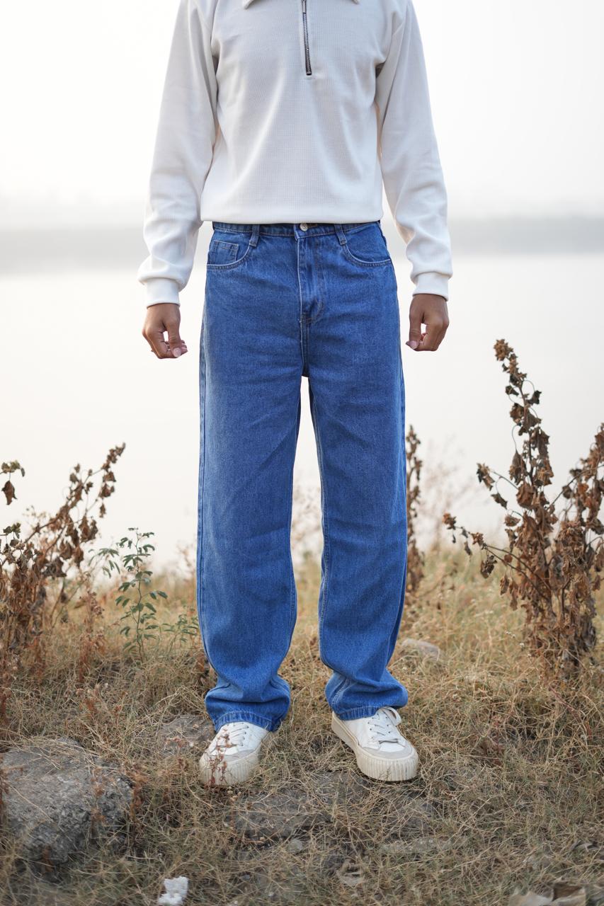 Blue Horizon Wide Fit Jeans