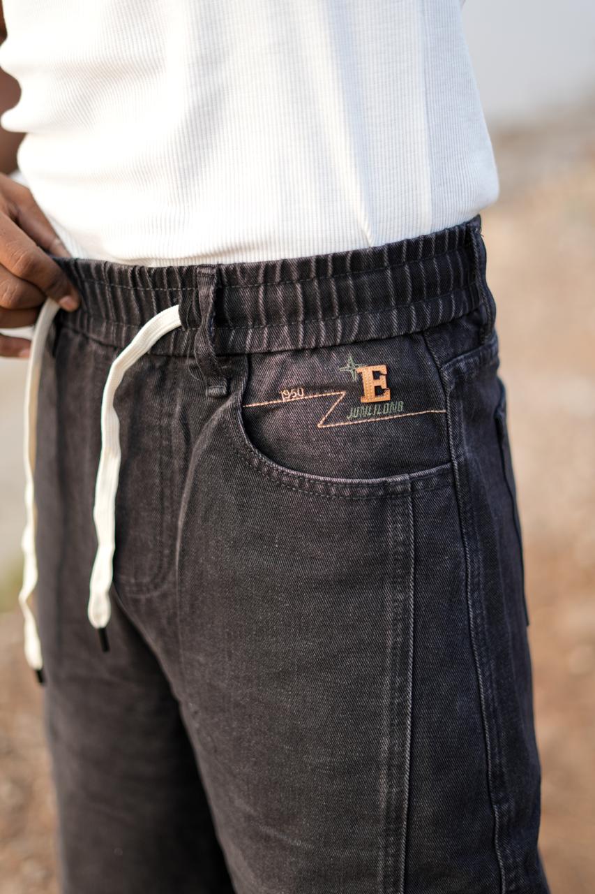 Dark Alley Denim Joggers