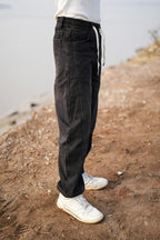 Dark Alley Denim Joggers