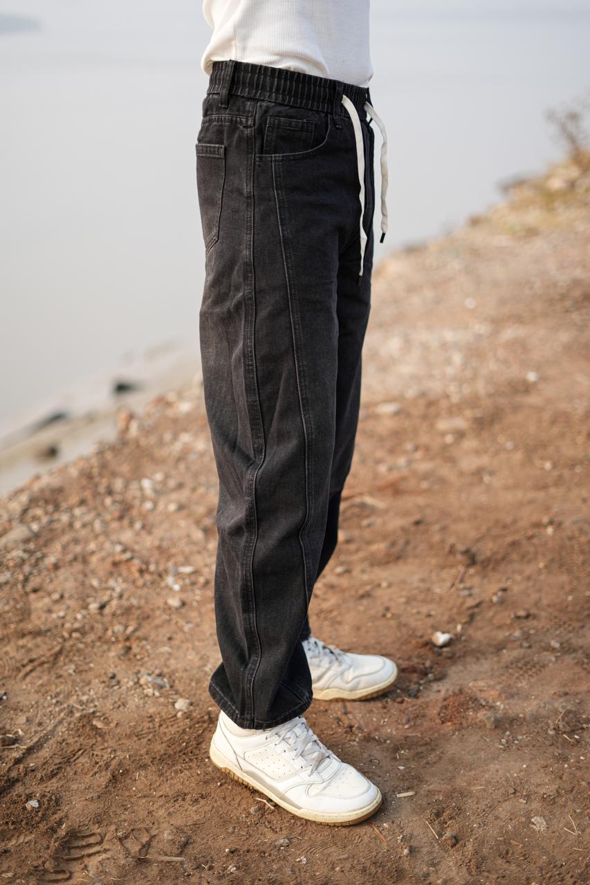 Dark Alley Denim Joggers
