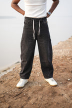 Dark Alley Denim Joggers