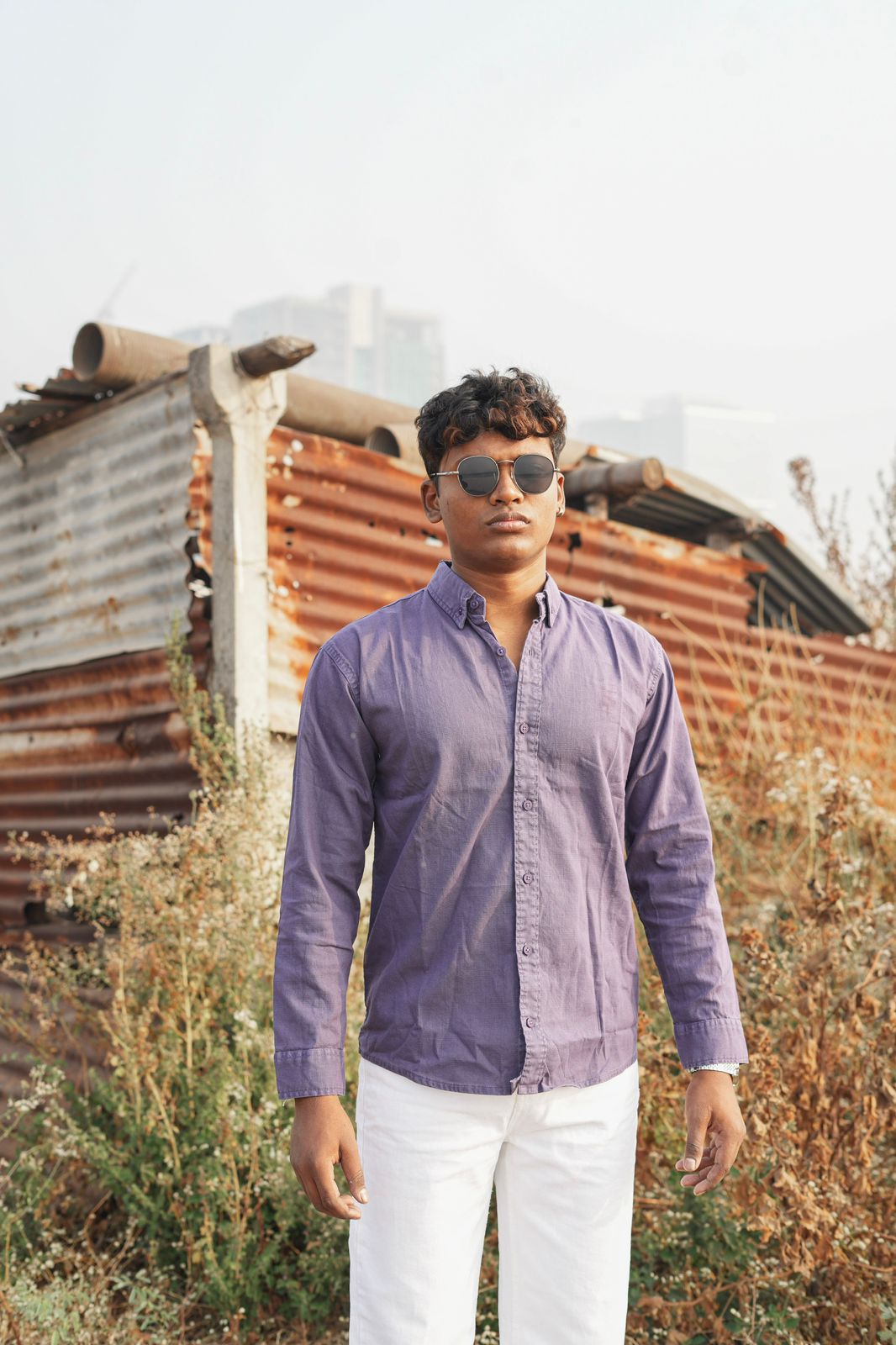 Royal Mist Combo – Purple & White