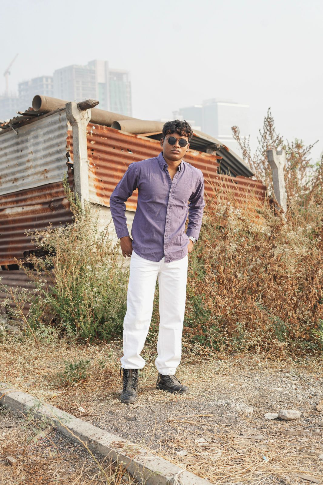 Royal Mist Combo – Purple & White