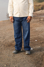 Classic Deep Blue Plus Size Jeans