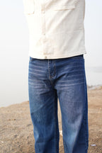 Classic Deep Blue Plus Size Jeans