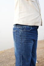 Classic Deep Blue Plus Size Jeans