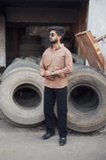 Rust Edge Dual-Pocket Shirt
