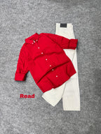 Premium Solid Statement Shirt & Denim Combo