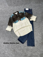 Premium Patterned Shirt & Denim Combo Collection