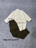Linen Shirt & Pant Set