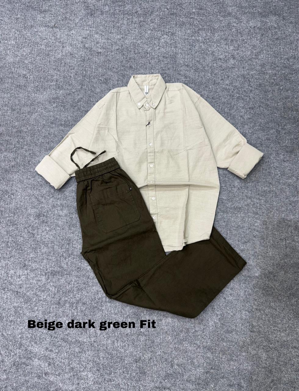 Linen Shirt & Pant Set