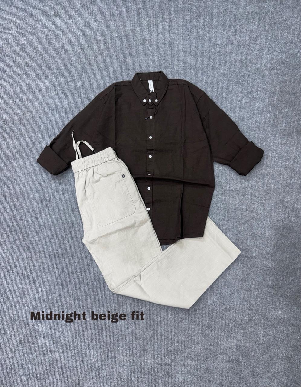 Linen Shirt & Pant Set