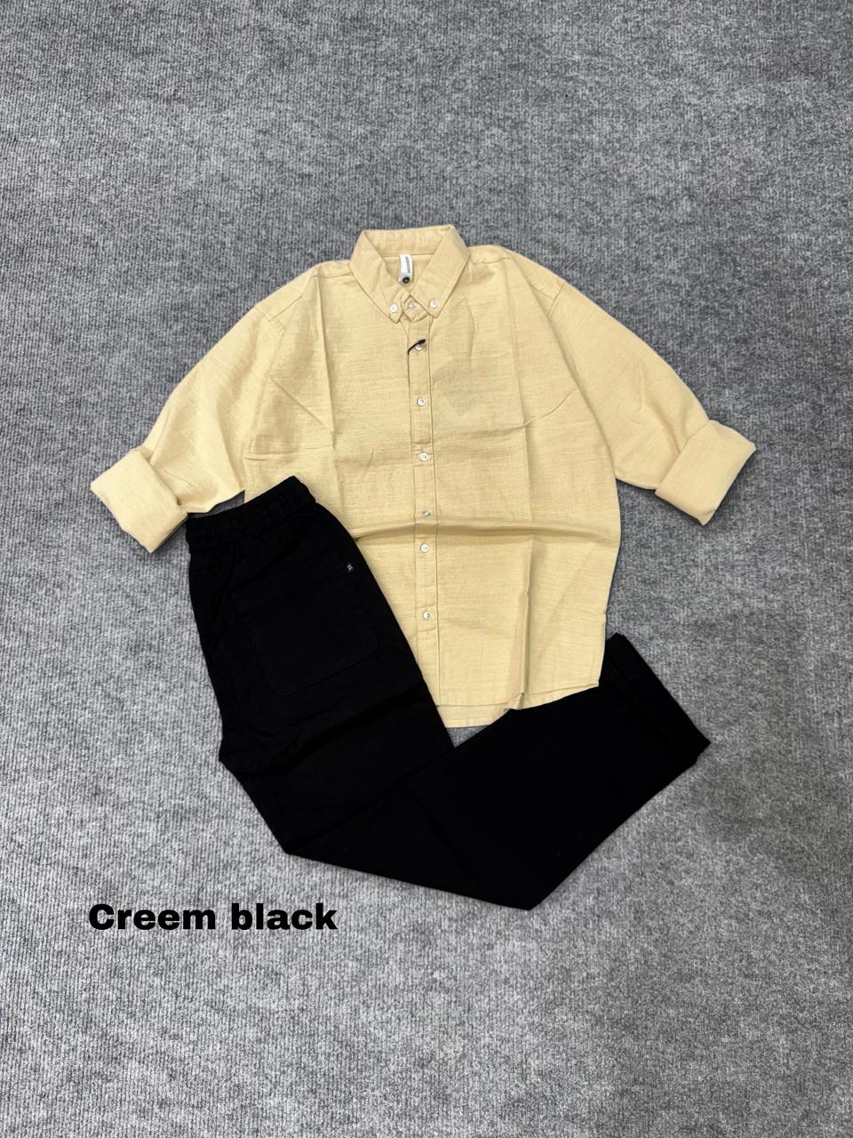 Linen Shirt & Pant Set