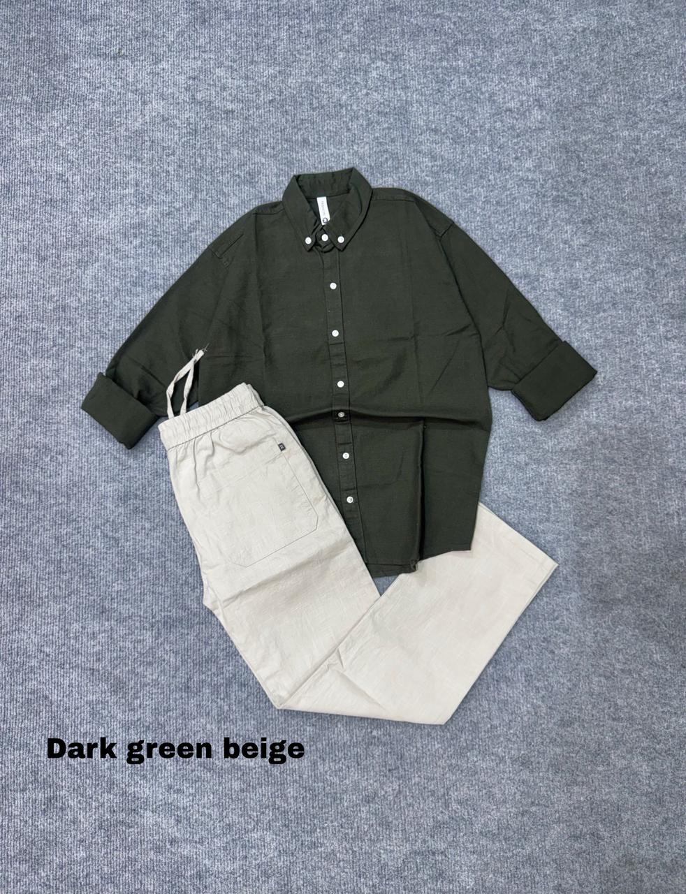 Linen Shirt & Pant Set