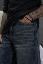 Premium Fade Straight Fit Jeans