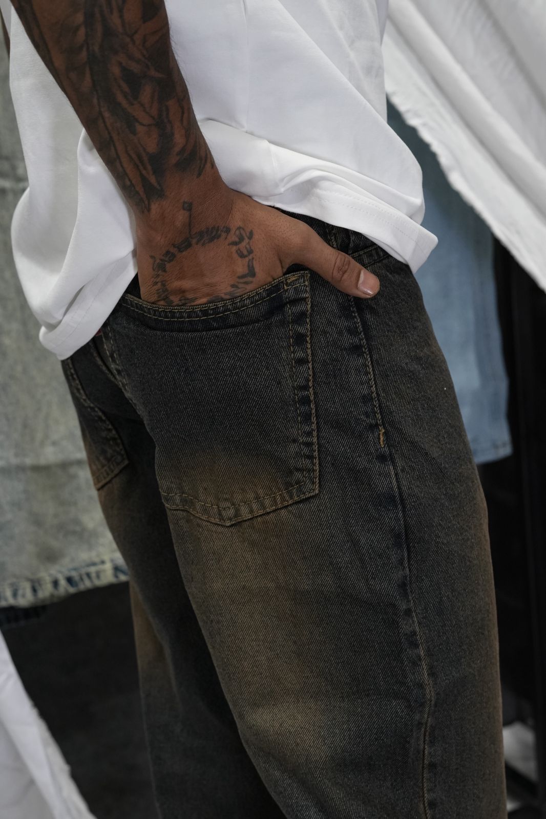 Premium Fade Straight Fit Jeans