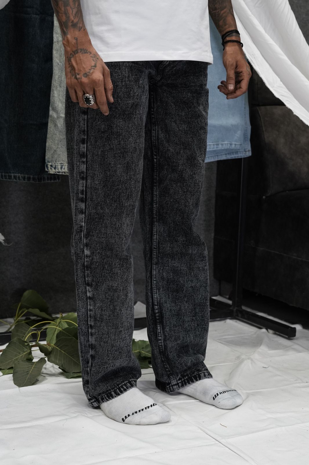 Premium Fade Straight Fit Jeans