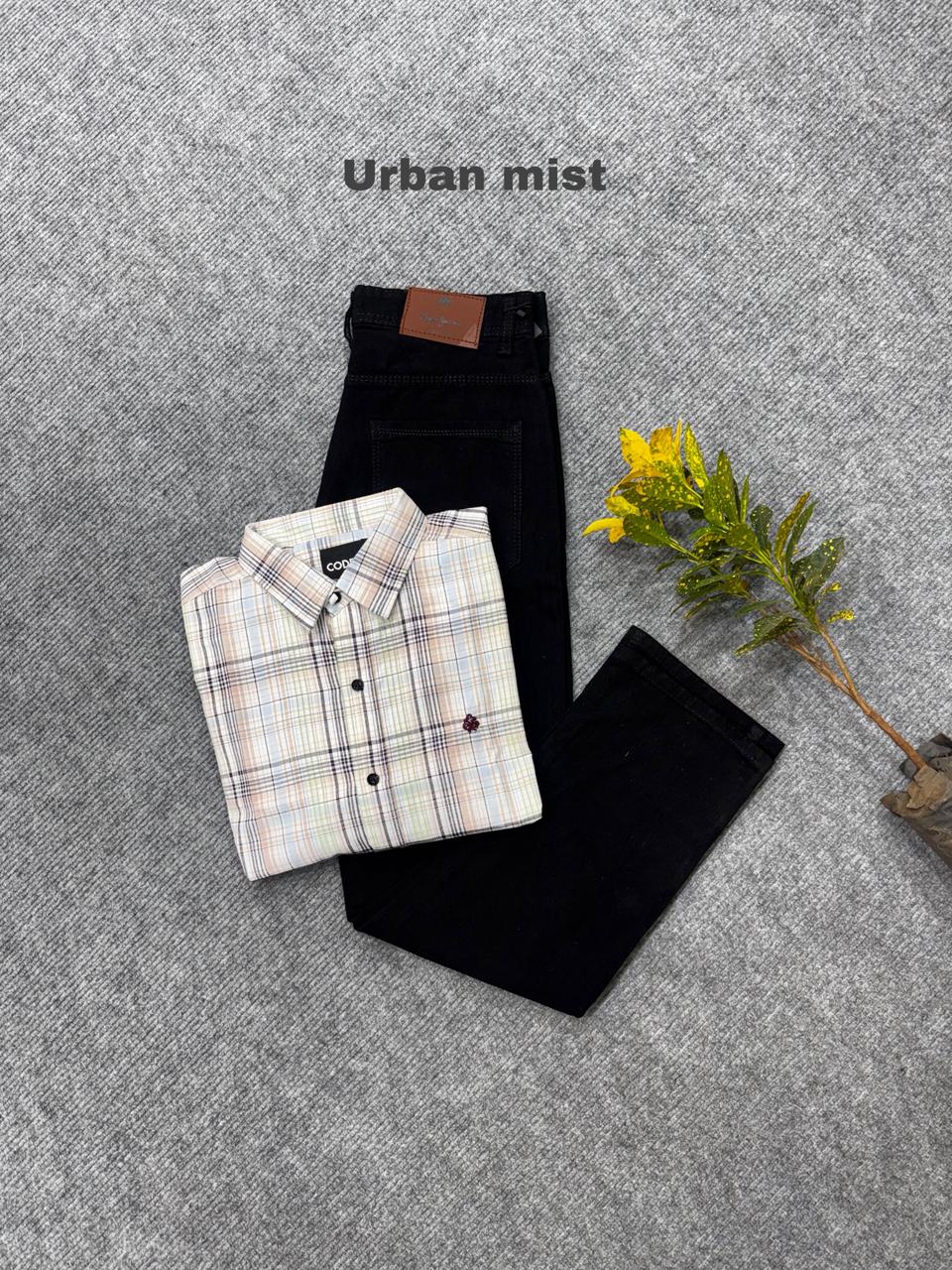 Classic Check Shirt & Denim Combo