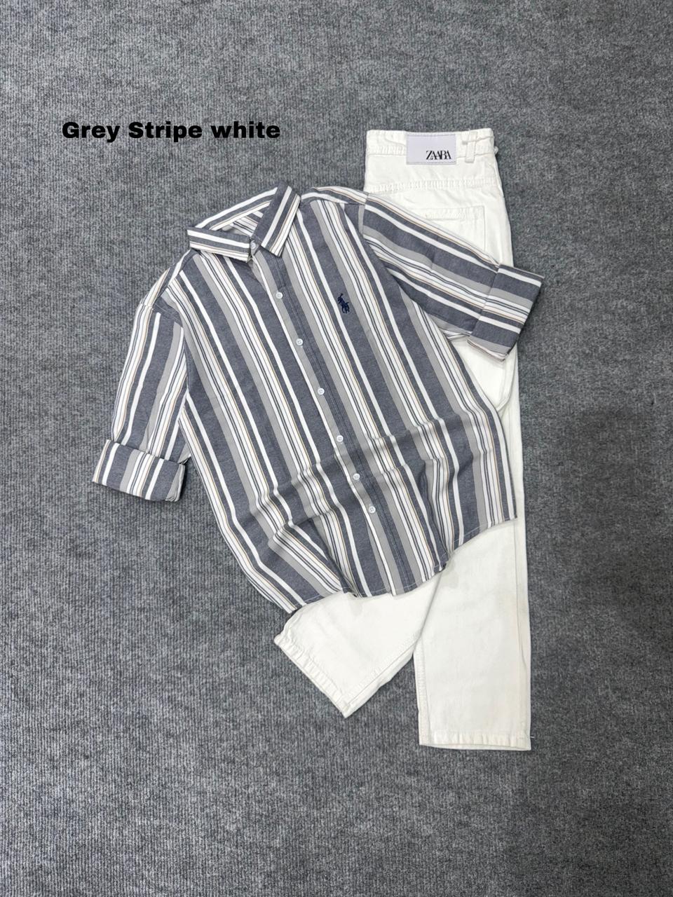 Pinstripe Flow Combo – White Base