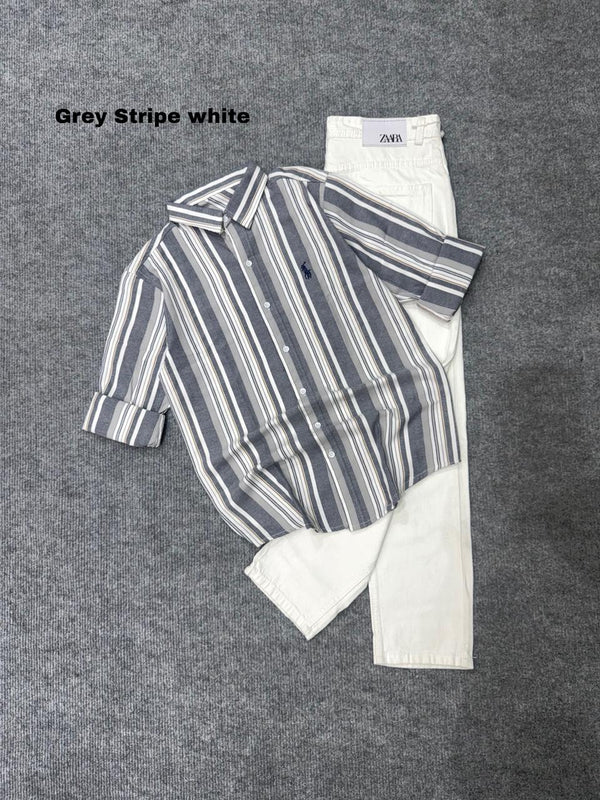 Pinstripe Flow Combo – White Base