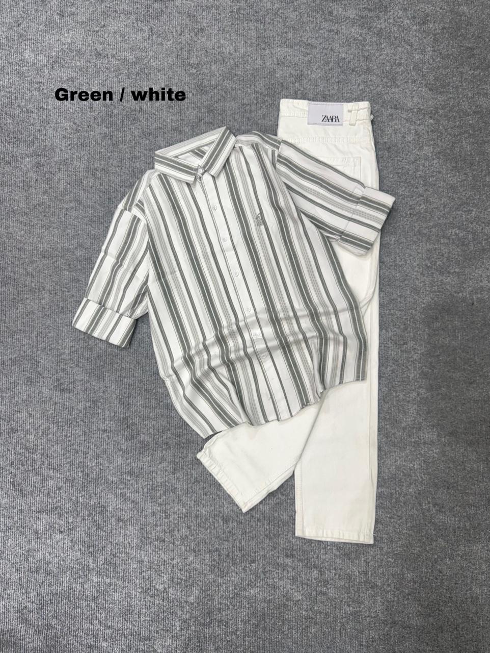 Pinstripe Flow Combo – White Base