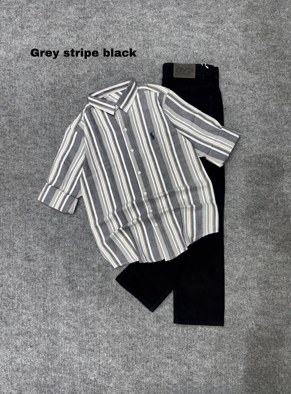 Pinstripe Flow Combo – Black Base