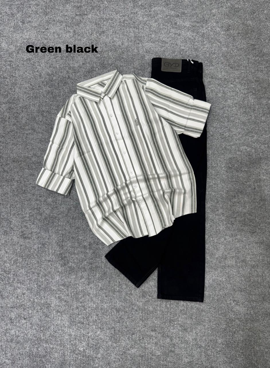 Pinstripe Flow Combo – Black Base