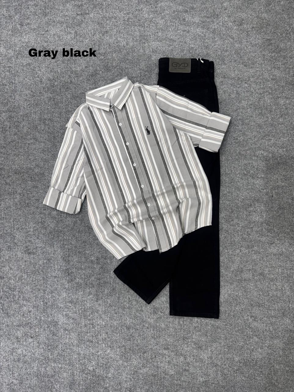 Pinstripe Flow Combo – Black Base