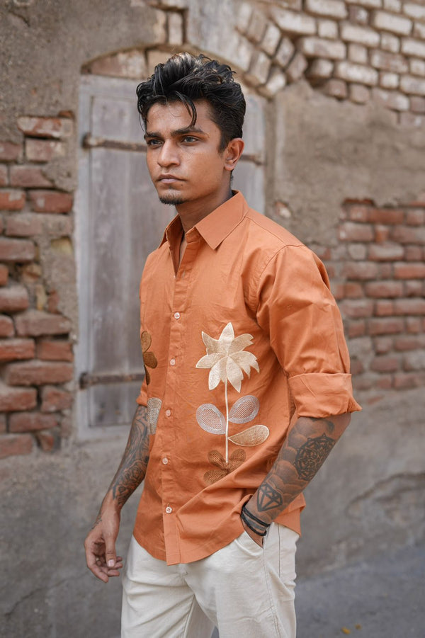 Floral Linen Shirt