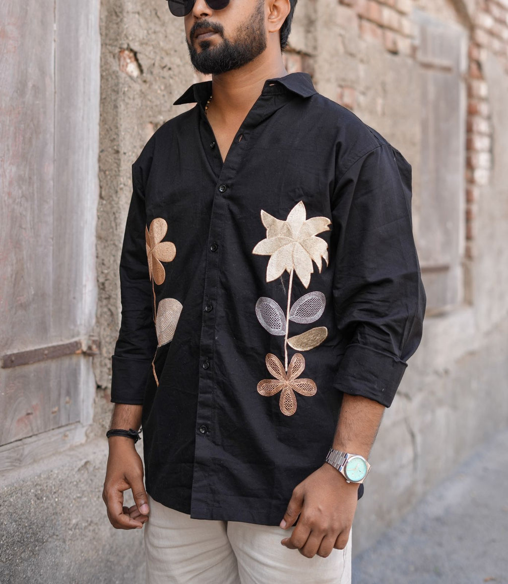 Floral Linen Shirt