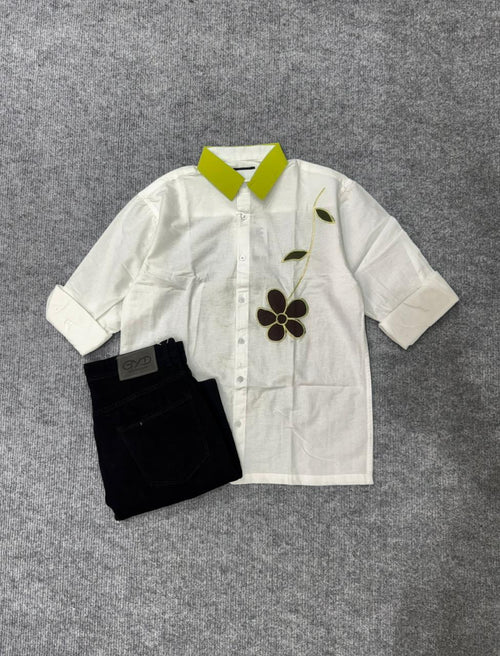 Bloomline Casual Shirt & Pant Combo