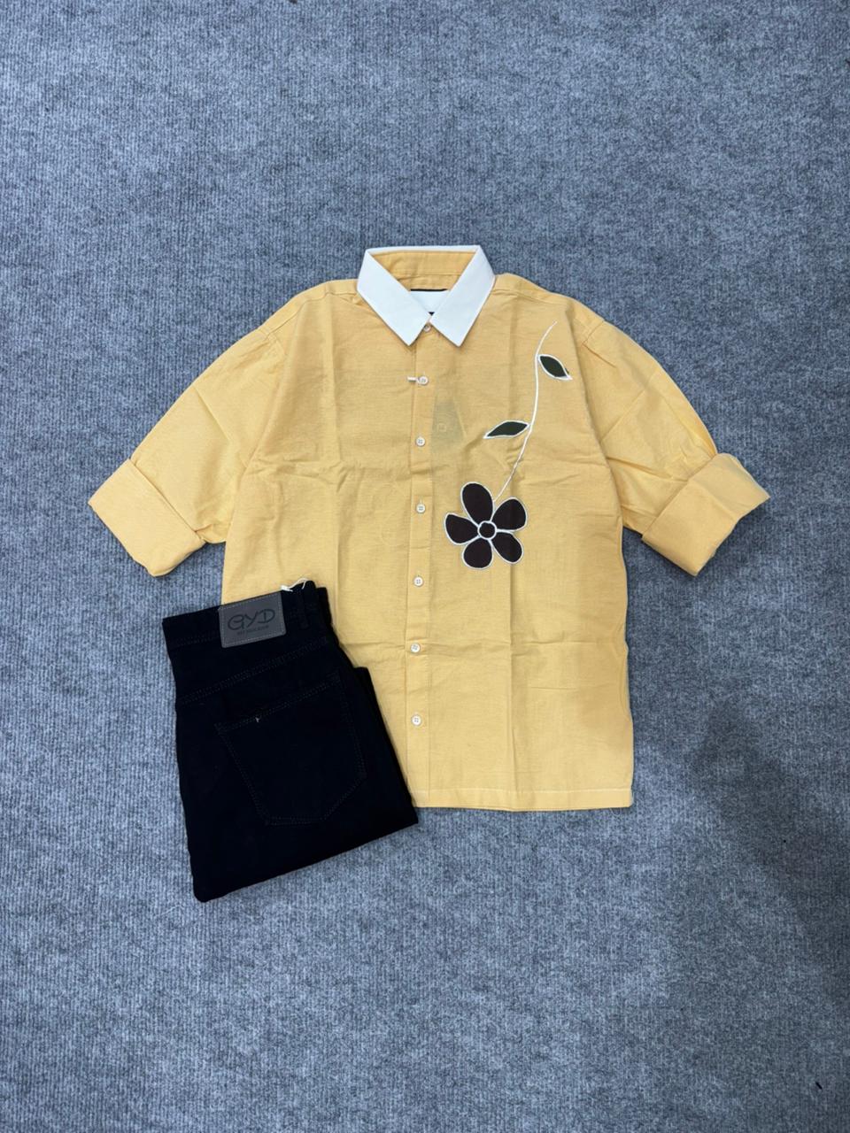 Bloomline Casual Shirt & Pant Combo