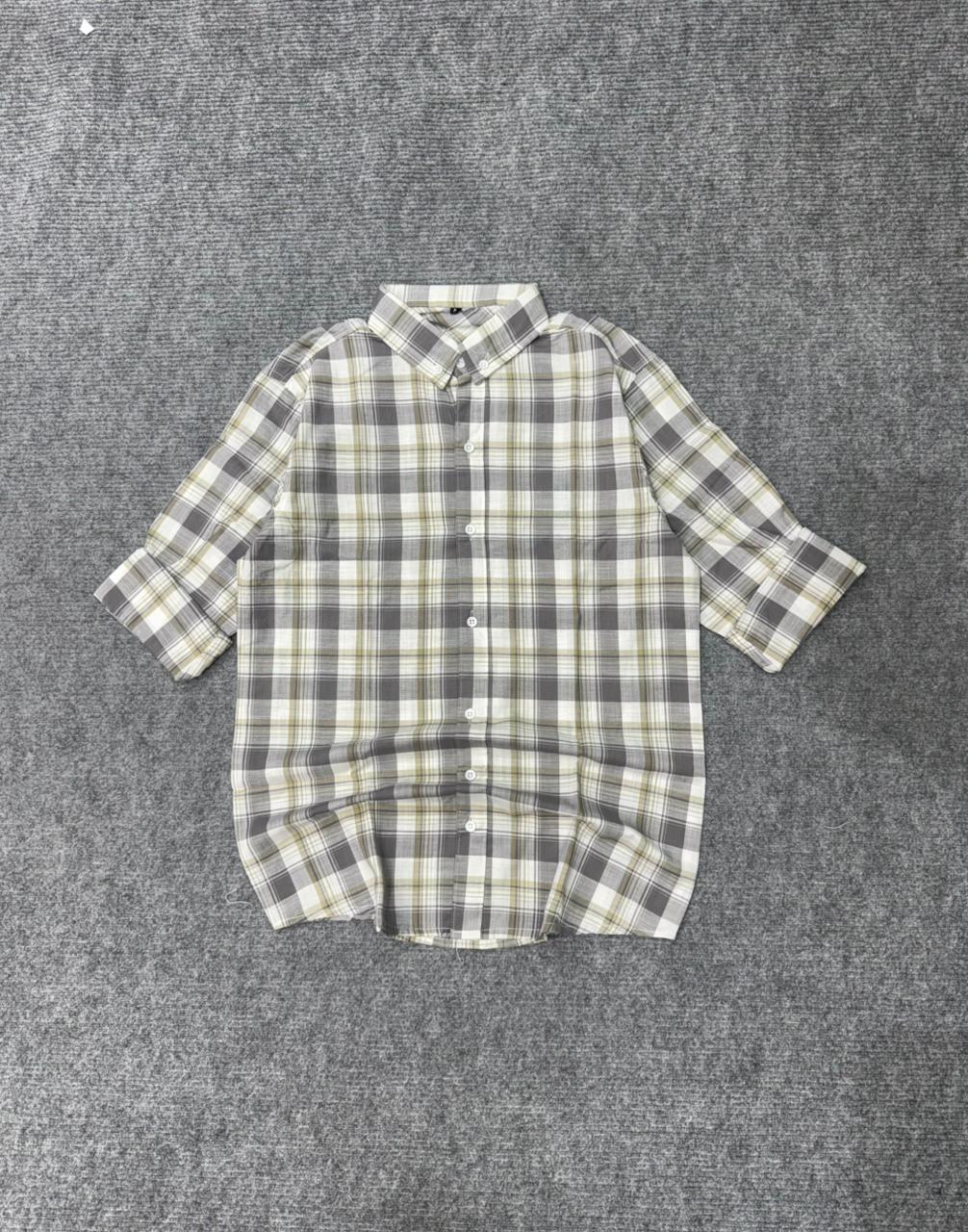 Urban Plaid Oversized Shirt